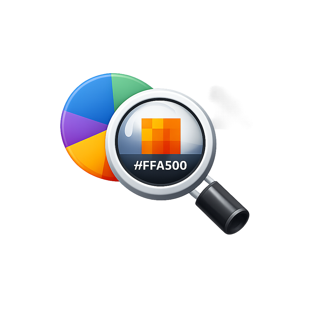 Zistite farbu pixelov